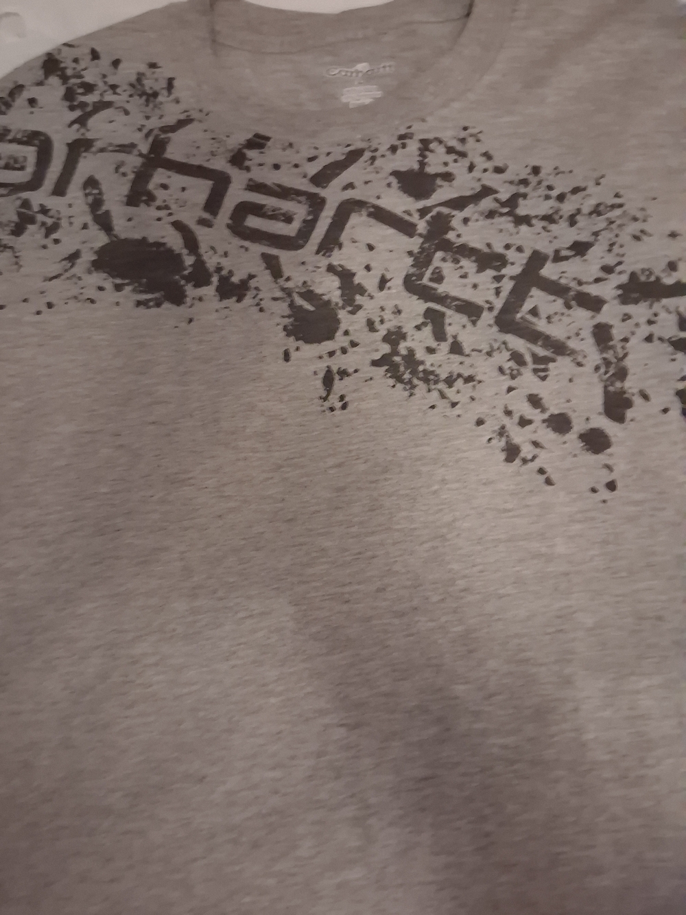 Carhartt Gray Long Sleeve Graphic Crewneck - Picture 2 of 5